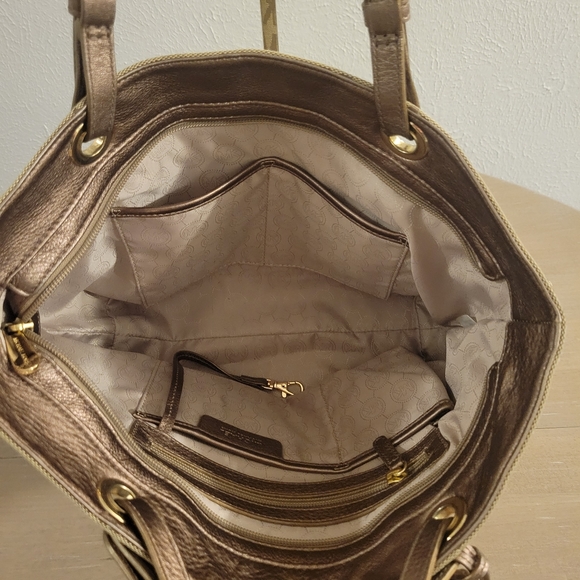 Michael Kors Sequin Stripe EW Tote - Picture 9 of 13